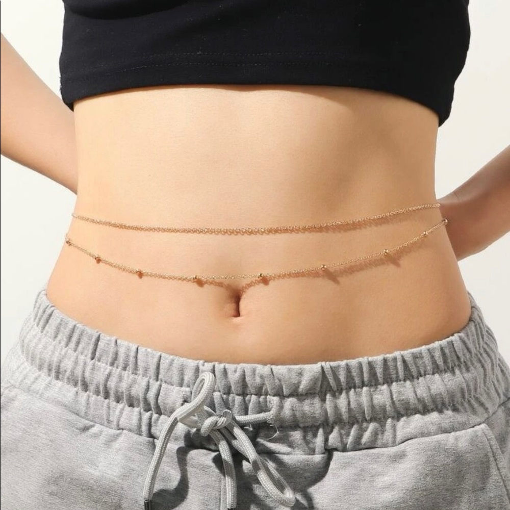 Layered waist chain